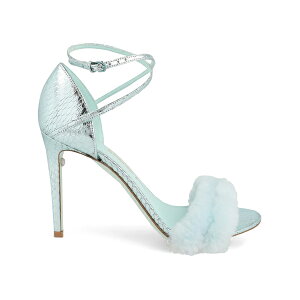 Ferragamo �t�F���K�� ���f�B�[�X �X�j�[�J�[ �yFerragamo Ines X5 Heel Sandals Aqua Green (Women's)�z �T�C�Y US_9(26.0cm) Aqua Green