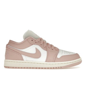 Jordan �W���[�_�� ���f�B�[�X �X�j�[�J�[ �yJordan 1 Low Pink Oxford (Women's)�z �T�C�Y US_5(22.0cm) White/Sail/Pink Oxford