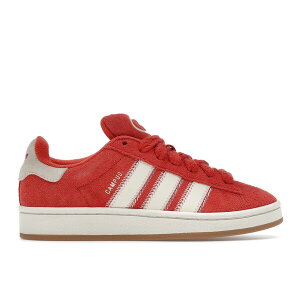 adidas �A�f�B�_�X ���f�B�[�X �X�j�[�J�[ �yadidas Campus 00s Camp Crew Red Cream White Core White (Women's)�z �T�C�Y US_W_10.5 Crew Red/Cream White/Core White