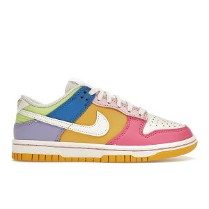 Nike �i�C�L ���f�B�[�X �X�j�[�J�[ �yNike Dunk Low Solar Flare Multi-Color (Women's)�z �T�C�Y US_W_10 Sail/Sail/Solar Flare/Sail