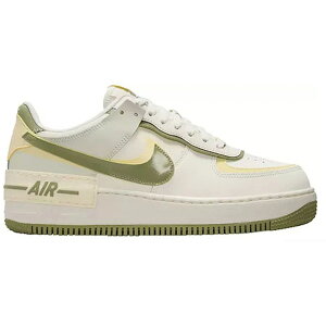 Nike �i�C�L ���f�B�[�X �X�j�[�J�[ �yNike Air Force 1 Low Shadow Pale Ivory Oil Green�z �T�C�Y US_6.5(23.5cm) Sail/Alabaster/Pale Ivory/Oil Green
