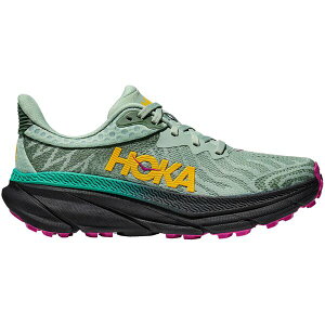 Hoka One One �z�J�I�l�I�l ���f�B�[�X �X�j�[�J�[ �yHoka One One Challenger ATR 7 Aloe Vera Black (Women's)�z �T�C�Y US_6(23.0cm) Aloe Vera/Black