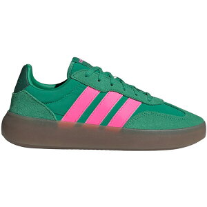 adidas �A�f�B�_�X ���f�B�[�X �X�j�[�J�[ �yadidas Barreda Decode Semi Court Green Lucid Pink Collegiate Green (Women's)�z �T�C�Y US_W_10.5 Semi Court Green/Lucid Pink/Collegiate Green