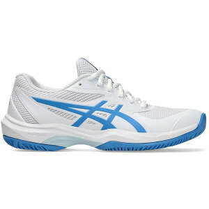 ASICS �A�V�b�N�X ���f�B�[�X �X�j�[�J�[ �yASICS Game FF White Blue Coast (Women's)�z �T�C�Y US_7.5(24.5cm) White/Blue Coast