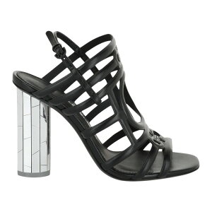 Ferragamo �t�F���K�� ���f�B�[�X �X�j�[�J�[ �yFerragamo Florenza Slingback Heel Sandals Black (Women's)�z �T�C�Y US_5(22.0cm) Black
