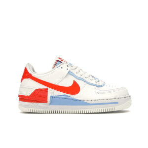 Nike �i�C�L ���f�B�[�X �X�j�[�J�[ �yNike Air Force 1 Low Shadow Summit White Team Orange (Women's)�z �T�C�Y US_8.5(25.5cm) Summit White/Summit White-Team Orange