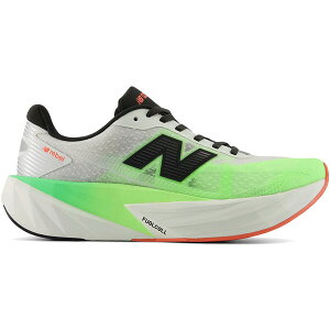 New Balance �j���[�o�����X ���f�B�[�X �X�j�[�J�[ �yNew Balance FuelCell Rebel v5 White Mint Flash (Women's)�z �T�C�Y US_9.5(26.5cm) White/Mint Flash/Lime Leaf