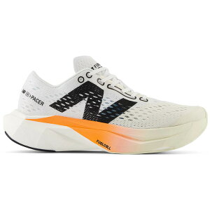 New Balance �j���[�o�����X ���f�B�[�X �X�j�[�J�[ �yNew Balance FuelCell SuperComp Pacer v2 Hot Mango Angora White (Women's)�z �T�C�Y US_8(25.0cm) Hot Mango/Angora/White