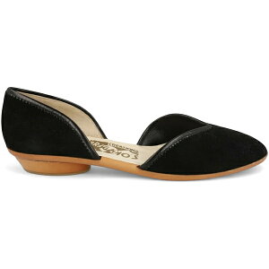 Ferragamo �t�F���K�� ���f�B�[�X �X�j�[�J�[ �yFerragamo Ira Archived Limited Edition 1959 Suede Ballet Flats Black (Women's)�z �T�C�Y US_6.5(23.5cm) Black