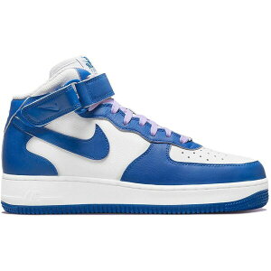 Nike �i�C�L ���f�B�[�X �X�j�[�J�[ �yNike Air Force 1 Mid Military Blue Doll (Women's)�z �T�C�Y US_9(26.0cm) White/Military Blue/Sail/Doll