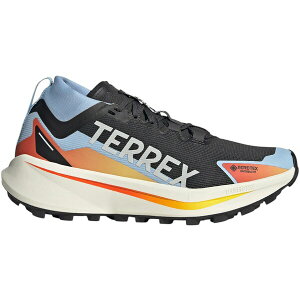 adidas �A�f�B�_�X ���f�B�[�X �X�j�[�J�[ �yadidas Terrex Agravic Gore-Tex Trail Black White Glow Blue (Women's)�z �T�C�Y US_6.5(23.5cm) Core Black/Cloud White/Glow Blue