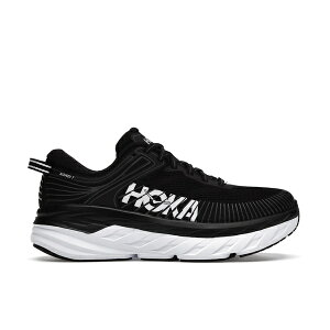 Hoka One One �z�J�I�l�I�l ���f�B�[�X �X�j�[�J�[ �yHoka One One Bondi 7 Black White (Women's)�z �T�C�Y US_9(26.0cm) Black/White