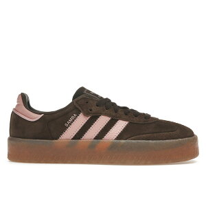 adidas �A�f�B�_�X ���f�B�[�X �X�j�[�J�[ �yadidas Sambae Dark Brown Wonder Mauve (Women's)�z �T�C�Y US_8.5(25.5cm) Dark Brown/Wonder Mauve/Gum