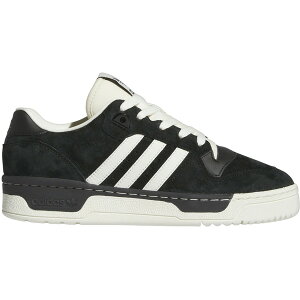 adidas �A�f�B�_�X ���f�B�[�X �X�j�[�J�[ �yadidas Rivalry Low Core Black Ivory (Women's)�z �T�C�Y US_7(24.0cm) Core Black/Ivory/Core Black