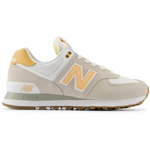 New Balance �j���[�o�����X ���f�B�[�X �X�j�[�J�[ �yNew Balance 574 Timberwolf Alpha Orange (Women's)�z �T�C�Y US_W_11 Timberwolf/Alpha Orange