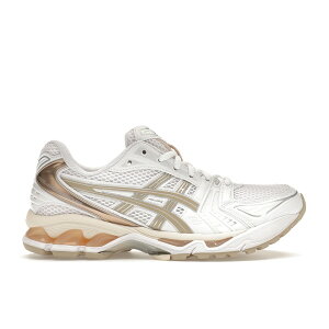 ASICS �A�V�b�N�X ���f�B�[�X �X�j�[�J�[ �yASICS Gel-Kayano 14 White Simply Taupe (Women's)�z �T�C�Y US_6(23.0cm) White/Simply Taupe