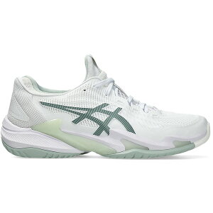 ASICS �A�V�b�N�X ���f�B�[�X �X�j�[�J�[ �yASICS Court FF 3 White Lichen Rock (Women's)�z �T�C�Y US_6(23.0cm) White/Lichen Rock