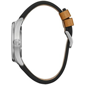シチズン レディース 腕時計 アクセサリー Eco-Drive Men's Garrison Brown Leather Strap Watch, 42mm Brown
