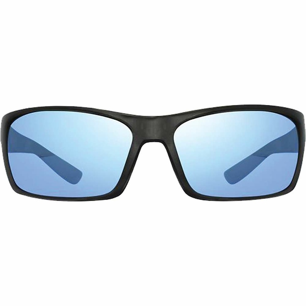 レボ メンズ サングラス・アイウェア アクセサリー Revo Men's Rebel Sunglasses Matte Black / Blue Water その他