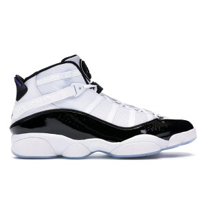 Jordan �W���[�_�� �����Y �X�j�[�J�[ �yJordan 6 Rings Concord�z �T�C�Y US_M_14 White/Black-Dark Concord
