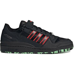 adidas AfB_X Y Xj[J[ yadidas Forum Low Halloween Draculaz TCY US_9.5(27.5cm) Core Black/Cherry Red/Glory Mint
