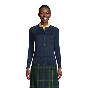 YGh fB[X jbg&Z[^[ AE^[ Women's School Uniform Cotton Modal Cardigan Sweater Classic navy
