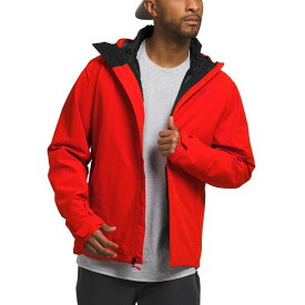 ノースフェイス メンズ ジャケット＆ブルゾン アウター Men's Thermoball Triclimate Jacket Fiery Red/tnf Black