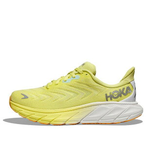 HOKA ONE ONE �z�J�I�l�I�l ���f�B�[�X �X�j�[�J�[ �y(WMNS) HOKA ONE ONE Arahi 6 'Citrus Glow White' 1123195-CGWHT�z �T�C�Y US_5(22.0cm)