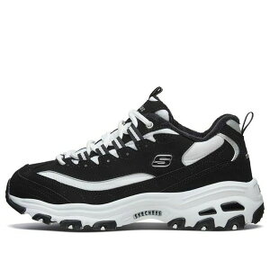 Skechers XPb`[Y fB[X Xj[J[ y(WMNS) Skechers D'Lites 1.0 White/Black 66666125-BKWz TCY US_W_10
