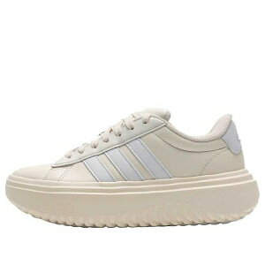 adidas �A�f�B�_�X ���f�B�[�X �X�j�[�J�[ �y(WMNS) adidas Grand Court Platform 'Cream White' JQ1078�z �T�C�Y US_5(22.0cm)