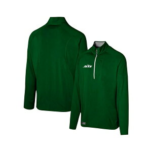 �A�E�^�[�X�^�b�t �����Y �p�[�J�[�E�X�E�F�b�g�V���c �A�E�^�[ Men's Green New York Jets Grind Iron Quarter-Zip Top Green