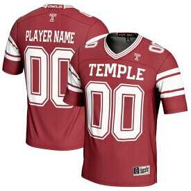 ゲームデイグレーツ メンズ ユニフォーム トップス Temple Owls GameDay Greats NIL PickAPlayer Football Jersey Crimson