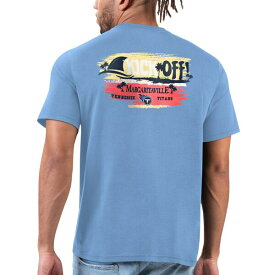 マルガリータビル メンズ Tシャツ トップス Tennessee Titans Margaritaville TShirt Blue