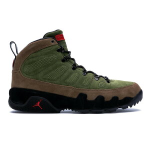 Jordan �W���[�_�� �����Y �X�j�[�J�[ �yJordan 9 Retro Boot NRG Military Brown�z �T�C�Y US_7.5(25.5cm) Military Brown/Legion Green-University Red-Black