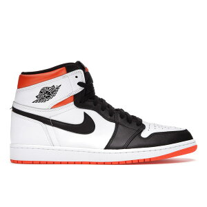 Jordan �W���[�_�� �����Y �X�j�[�J�[ �yJordan 1 Retro High Electro Orange�z �T�C�Y US_8.5(26.5cm) White/Electro Orange-Black
