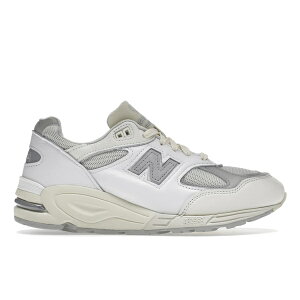 New Balance �j���[�o�����X �����Y �X�j�[�J�[ �yNew Balance 990v2 MiUSA Teddy Santis Sea Salt�z �T�C�Y US_7.5(25.5cm) Sea Salt/White/Grey