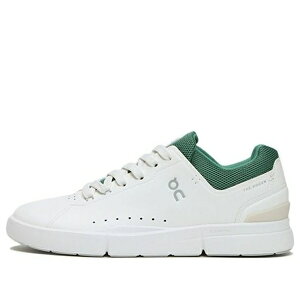 On Running �I�� �����j���O ���f�B�[�X �X�j�[�J�[ �y(WMNS) On Running The Roger Advantage x Federer 'White Green' 48.98514�z �T�C�Y US_9.5(26.5cm)