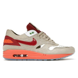 Nike �i�C�L �����Y �X�j�[�J�[ �yNike Air Max 1 CLOT Kiss of Death (2021)�z �T�C�Y US_5(23.0cm) Net/Deep Red-Orange Blaze