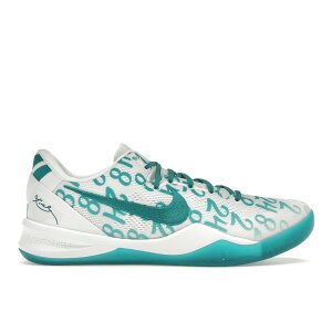 Nike �i�C�L �����Y �X�j�[�J�[ �yNike Kobe 8 Protro Radiant Emerald�z �T�C�Y US_7(25.0cm) White/Radiant Emerald/White