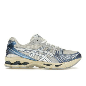 ASICS �A�V�b�N�X �����Y �X�j�[�J�[ �yASICS Gel-Kayano 14 Cream Metallic Blue�z �T�C�Y US_11(29.0cm) Cream/Metallic Blue