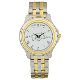 ジャーディン メンズ 腕時計 アクセサリー Arkansas Razorbacks TwoTone Wristwatch Silver/Gold