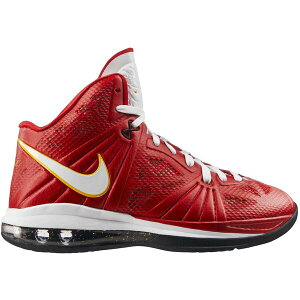 Nike �i�C�L �����Y �X�j�[�J�[ �yNike LeBron 8 PS NBA Finals�z �T�C�Y US_11(29.0cm) Sport Red/White-Del Sol-Black