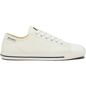 Palm Angels �p�[���E�G���W�F���X �����Y �X�j�[�J�[ �yPalm Angels Low Vulcanized Sneaker White�z �T�C�Y US_10(28.0cm) White