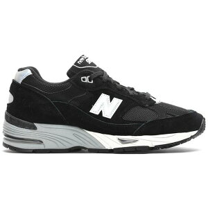 New Balance �j���[�o�����X ���f�B�[�X �X�j�[�J�[ �yNew Balance 991 MiUK Black Silver (Women's)�z �T�C�Y US_8.5(25.5cm) Black/Silver