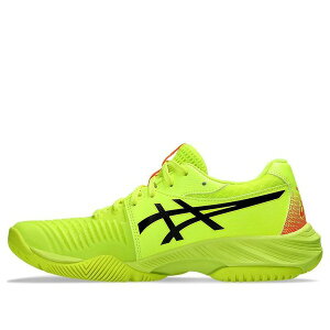 ASICS �A�V�b�N�X ���f�B�[�X �X�j�[�J�[ �y(WMNS) ASICS Netburner Ballistic FF 3 'Paris Safety Yellow Black' 1052A081-750�z �T�C�Y US_6.5(23.5cm)