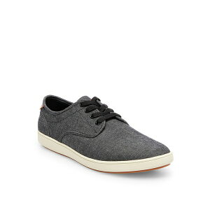 XeB[u }f Y hXV[Y V[Y Men's Fenta Fashion Lace-Up Sneakers Black Fabric