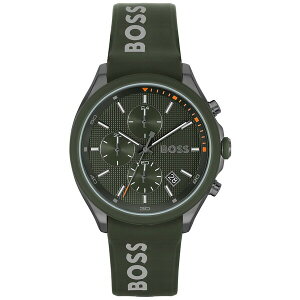 {X fB[X rv ANZT[ Men's Velocity Quartz Fashion Chronograph Green Silicone Strap Watch 44mm Green