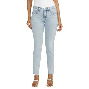�W���O ���f�B�[�X �f�j���p���c �{�g���X Women's Cassie Mid Rise Straight Leg Jeans Bali Blue