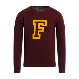 【送料無料】 ラニフィチオ パブリコ メンズ ニット&セーター アウター Sweaters Burgundy