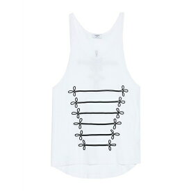 【送料無料】 ポーツ 1961 メンズ カットソー トップス Tank tops White